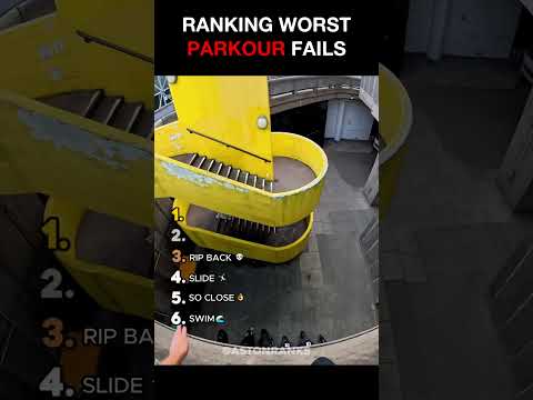 Ranking Worst Parkour Fails