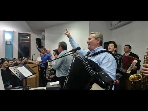seară de bucurie la biserica din Luncani cu fratele Nicu Iurian