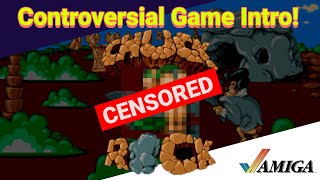 Start of a Stone Age Saga: Chuck Rock's Amusing Amiga Intro!