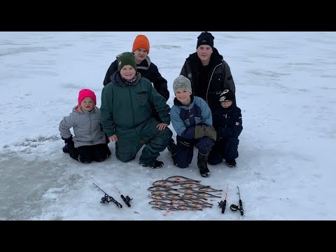 Komia ahvenpotti - Kalakingit pilkillä - Jigipilkki - Ahvenenpilkintä - Eumer Fishing - Jasu