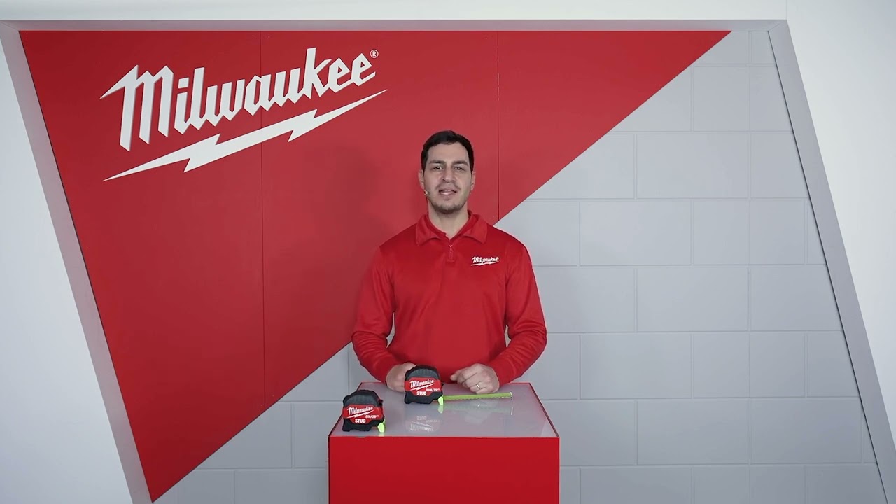 Рулетка STUD (Gen 3), 10м (33мм) ACC MILWAUKEE 4932498767