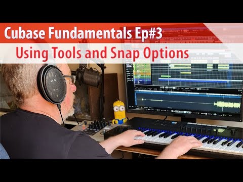 Cubase Fundamentals Ep#3 - Using Tools and Snap Options