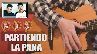 Como tocar PARTIENDO LA PANA en GUITARRA | Tutorial ESTOPA 1