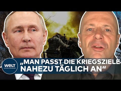 RINGEN UM DIE ÜBERHAND: "Pattsituation an der Front" – Welche ändern sich die Kriegsziele von Putin?