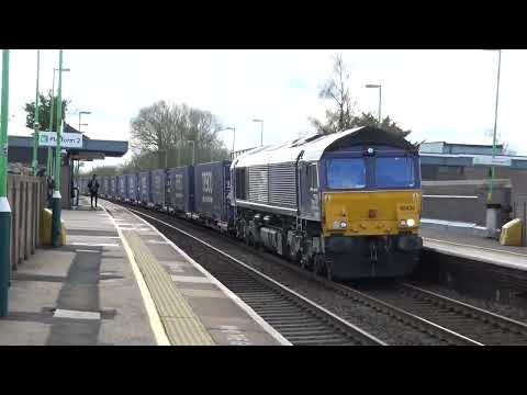 DRS 66425 4E49 Daventry Drs (Tesco) to Doncaster Iport, Tamworth 06.04.22.