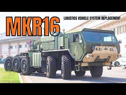 EPISODE 29 : The Oshkosh MKR16 LVSR USMC10×10 Tractor Heavy Equipment Transport