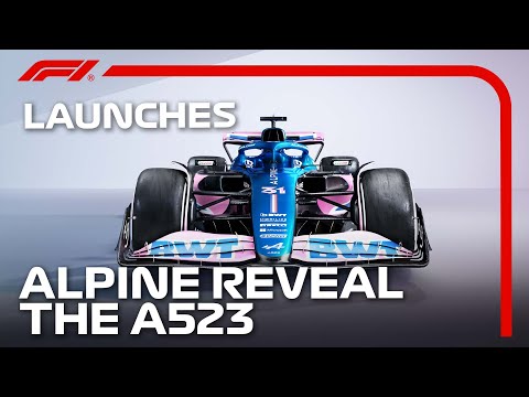 F1 ALPINE A523ローンチ動画