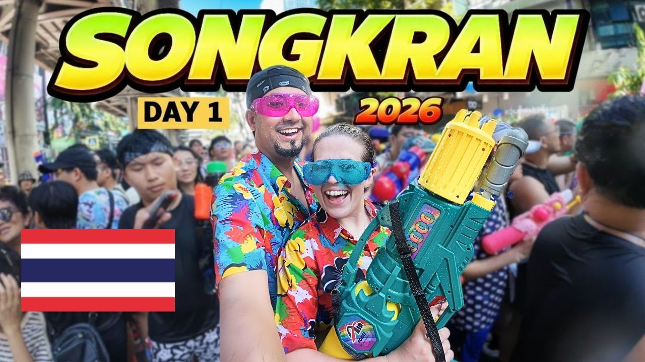 SONGKRAN Festival 2026 in Bangkok, Thailand is INSANE!