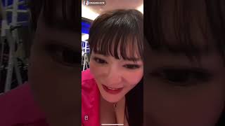 エガチャンネル出演巨乳トレーナーライブ配信