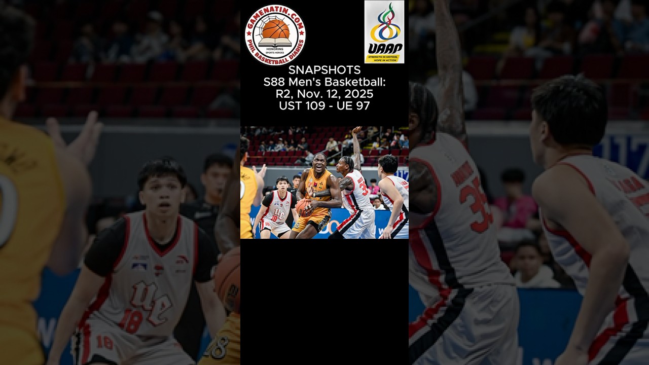 Snapshots: Men's Basketball - UST 109 - UE 97