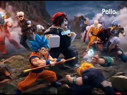 AUra of a normAL roblox character finishing the stongest anime characters