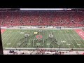 the Ohio State marching band is kicking Michigan while they're down