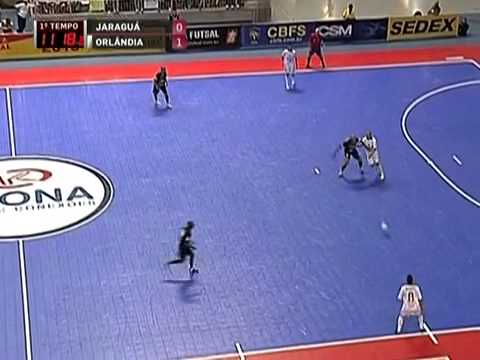 Gol Caio ✰ Orlândia Vs Jaraguá ✰ Liga Futsal 2013