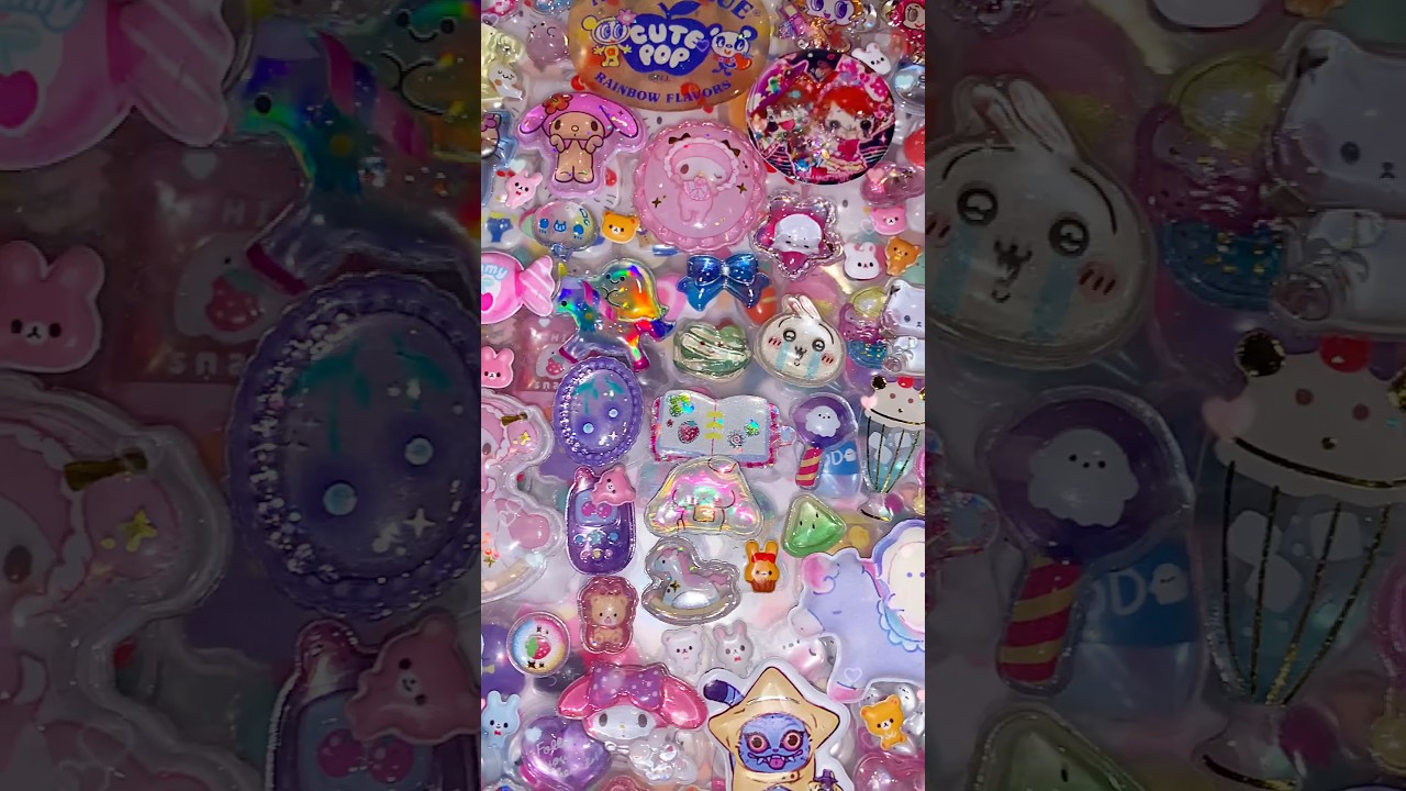 配置に拘らないボンドロシール帳が可愛すぎた#shorts #シール帳 #ボンボンドロップシール