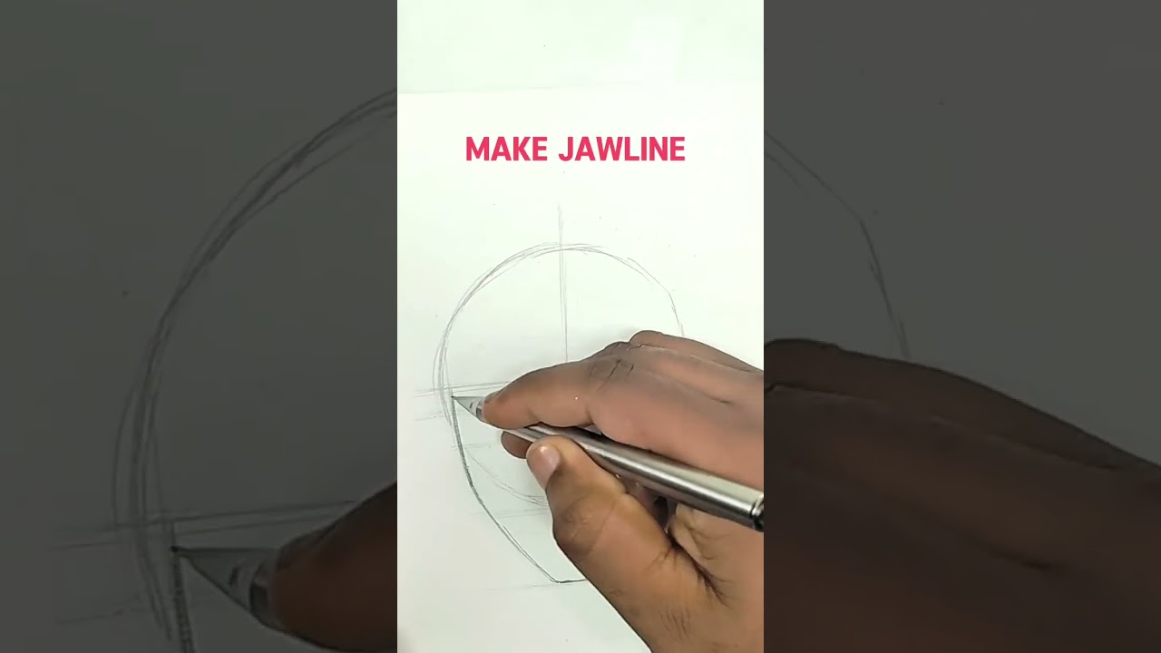 😲 Easiest Anime Face Trick Ever! | step by step tutorial #AnimeDrawingTutorial