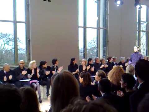 Akris A/W 2009-2010 show finale