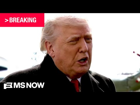 BREAKING: Trump says 'no' when asked if Noem is stepping down