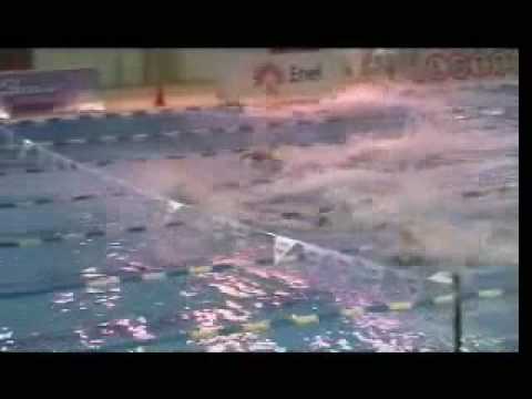 Mattia Felicetti  Cogese 50m Stile Libero Record Regionale Assoluto vasca 25mt