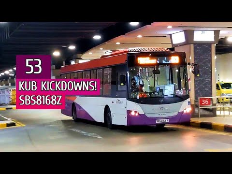 Scania K230UB KICKDOWNS! | SBS8168Z on Bus 53 (ZF Ecomat)