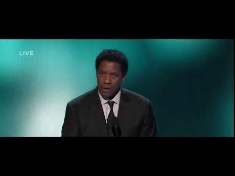 Denzel discurso emocionante e inspirador oscar 2017