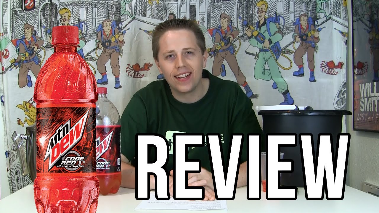 Mountain Dew Code Red Review (Soda Tasting #166)
