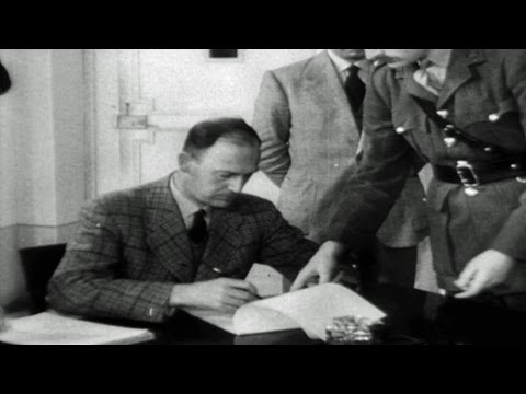 HD Stock Footage WWII Germans Surrender in Italy