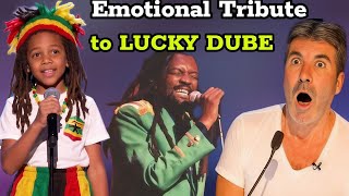 Little Rasta From South Africa STUNS AGT With Emotional Lucky Dube Tribute!
