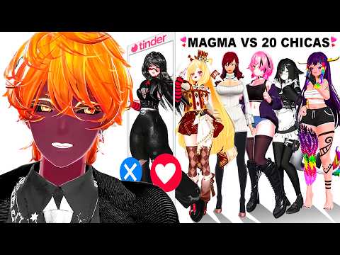 20 CHICAS Tratan de CONQUISTAR a Magma en VRCHAT 🥰💕