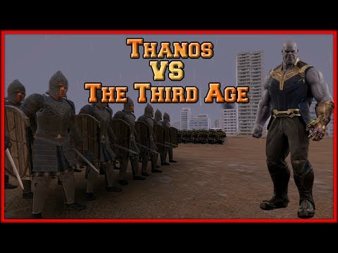 UEBS - Thanos And The Third Age LOTR - Thanos VS The Ages EP 04