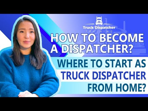🆕How To Become A Dispatcher? Where To Start As A Truck Dispatcher From Home?