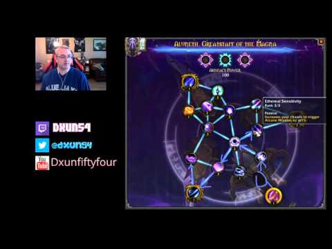 DXUN54 WoW Legion - Arcane Mage Artifact Weapon Spec