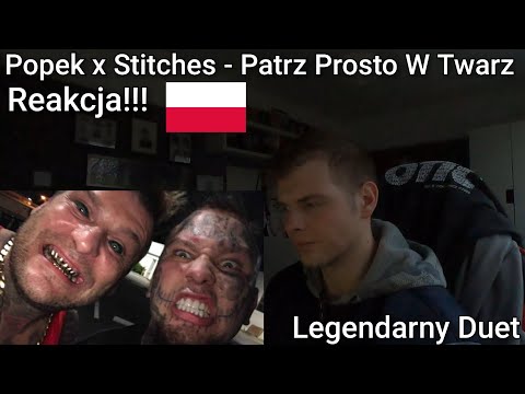 Popek x Stitches - Patrz Prosto W Twarz | Reakcja | Legendary Duet