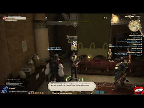 FFXIV - Elegance and Artistry (Goldsmith Lvl 53 Job Quest)