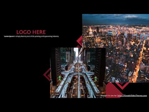 City Buildings PowerPoint Template