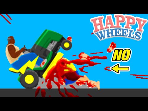 HAPPY WHEELS MA se SANGUINO il VIDEO FINISCE! - Happy Wheels [Ep.194]
