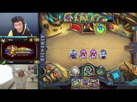 Staz vs Tyler - Group B Elimination - Hearthstone Grandmasters Asia-Pacific 2020 Season 1 - Week 2