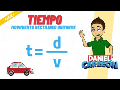 COMO CALCULAR EL TIEMPO Super facil - Para principiante MRU  - Parte 1