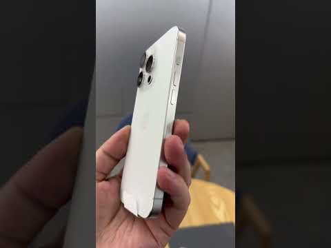 iPhone 15 Pro white Titanium