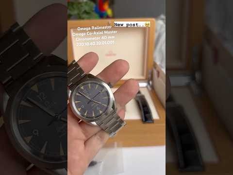 Omega Railmaster Omega Co-Axial Master Chronometer 40 mm 220.10.40.20.01.001