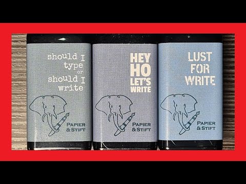 Diamine "Papier & Stift" Exclusive Inks - Review Deutsch (Teillnahmefrist abgelaufen)