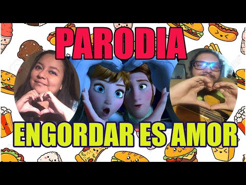 Engordar Es Amor 🎵 | Parodia Frozen ❄ | KradRaven89 Parodias 🤣 Ft. Anthid