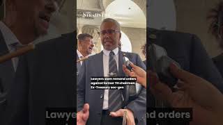 Lawyers slam remand orders against former TH chairman, Ex-Treasury sec-gen