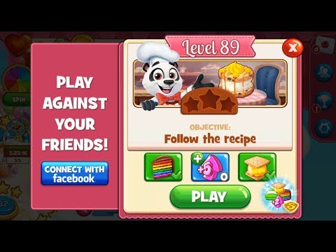 Cookie Jam Level 89 HD 1080p