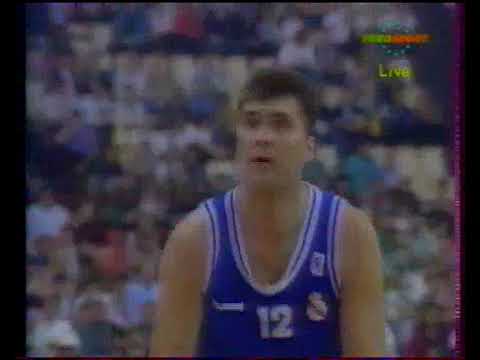 EUROLEAGUE: 1993 semi-final - Real Madrid vs Limoges CSP