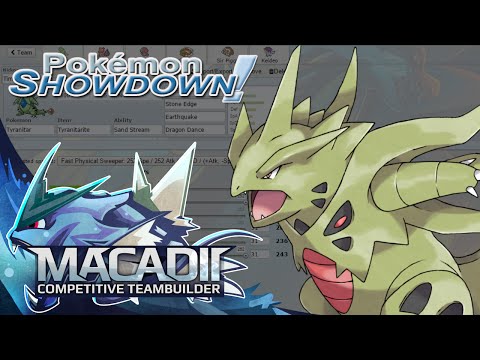 Mega Tyranitar Pokemon Showdown OU Team Building w. macadii (Smogon ORAS OU Team)