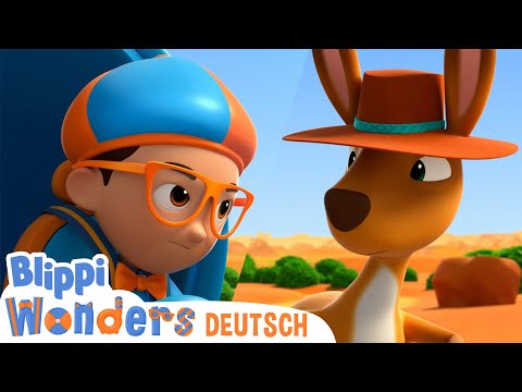 Känguru 🔎 Die Entdeckungen von Blippi Wonders - So viel zum lernen!