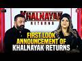 First Look Announcement Of Khalnayak Returns Sanjay Dutt Manyata Dutt