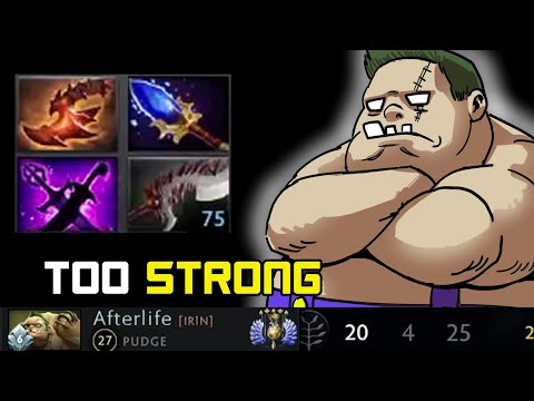 Scary pos 1 pudge has no mercy | Dota 2 pudge