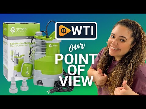 Green Expert Sump Pump - WTI product video review
