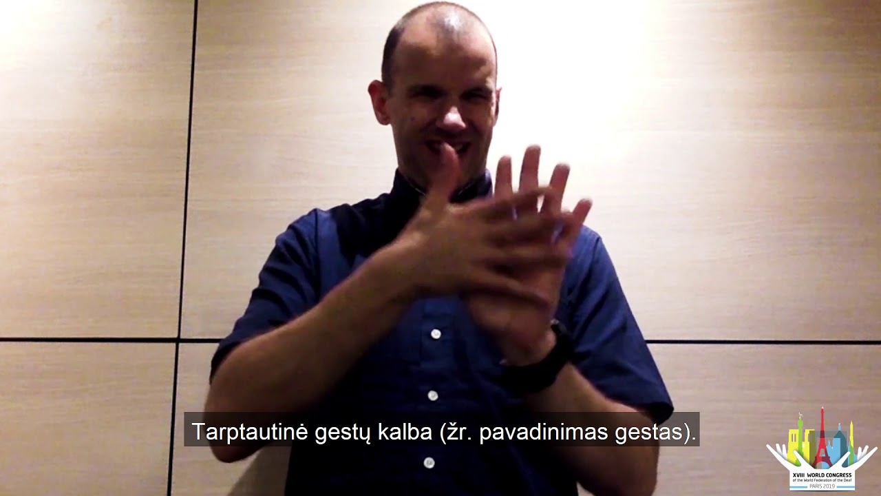 WFD kongresas Paryžiuje 2019 (Pirmoji diena)